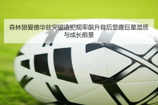森林狼爱德华兹突破造犯规率飙升背后显露巨星潜质与成长前景